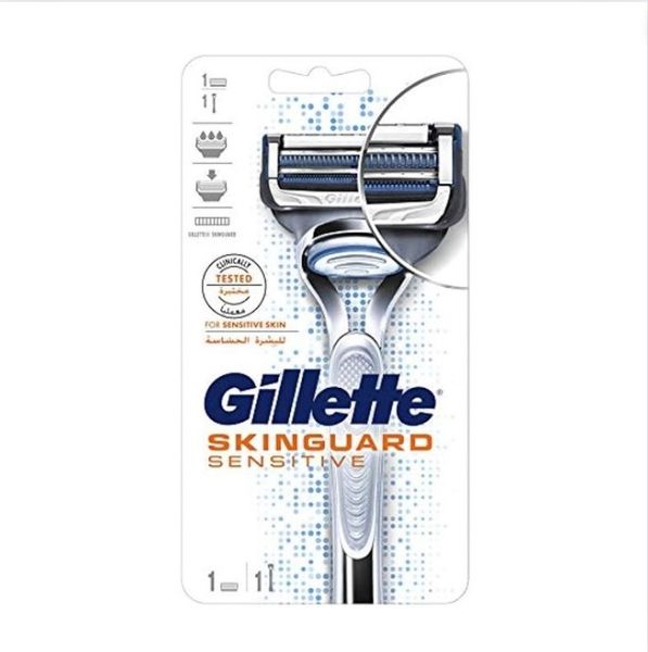 Gillette SkinGuard Sensitive Handle + 1 Razor Blades
