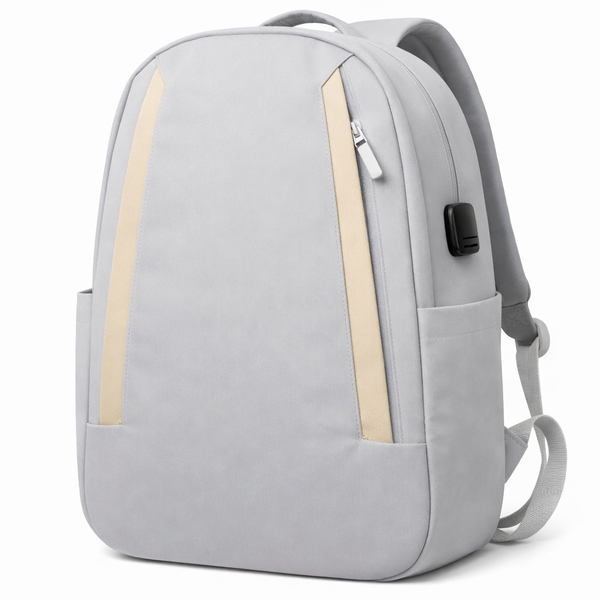 Minimalist Functional Medium Zipper Laptop Backpack