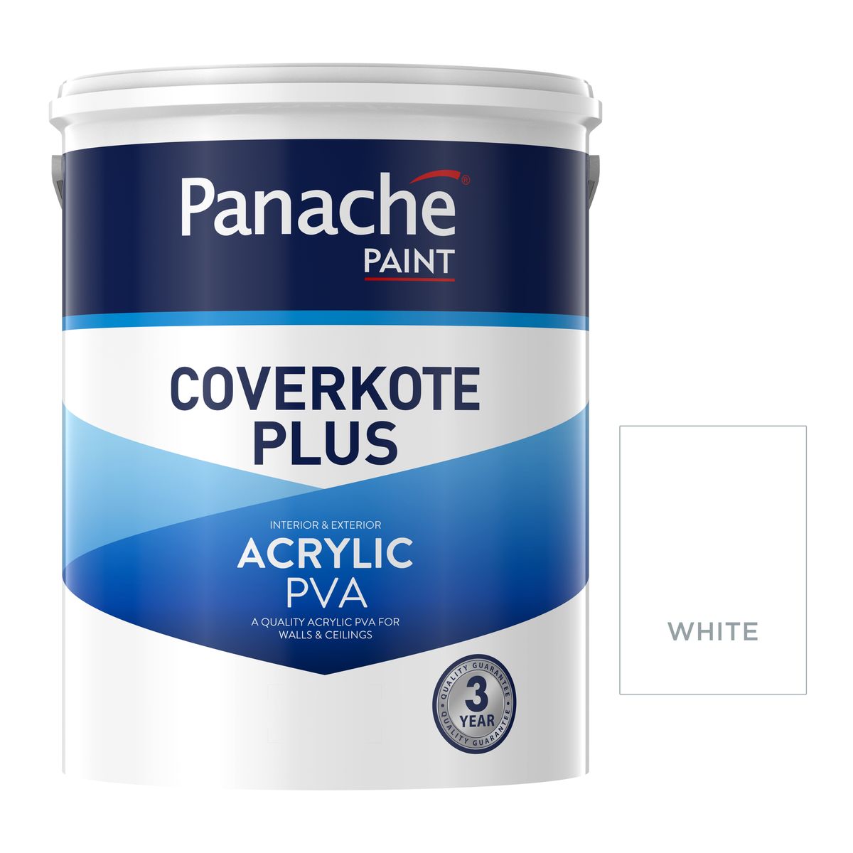 Panache Coverkote Plus Acrylic PVA Interior & Exterior Paint 5Lt, Shop  Today. Get it Tomorrow!