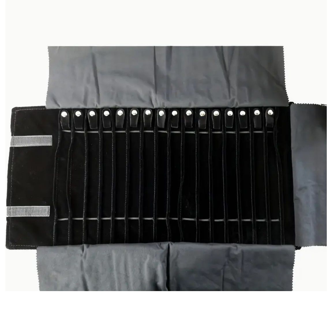 Travel Jewelry Roll Bag Organizer for Necklaces