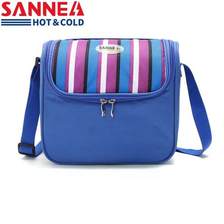 Sannea Insulated Cooler Bag Foil Insulated Lunch Bag with Strap