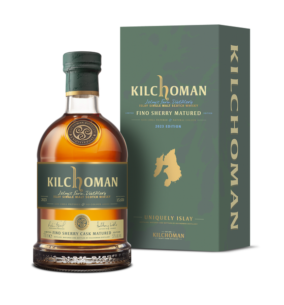 Kilchoman Fino Sherry Cask Matured Islay Single Malt Scotch Whisky - 750ml
