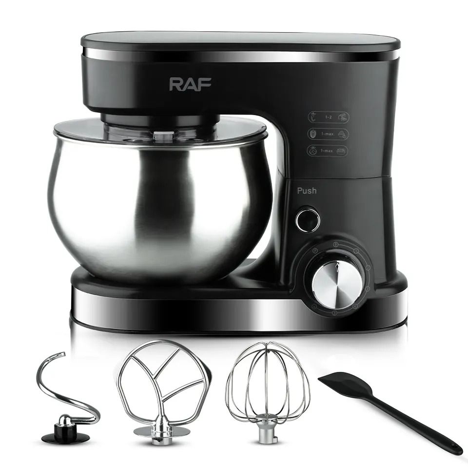 5L Electric Food Stand Mixer Kneading Bread Dough Mixer 6-Speed