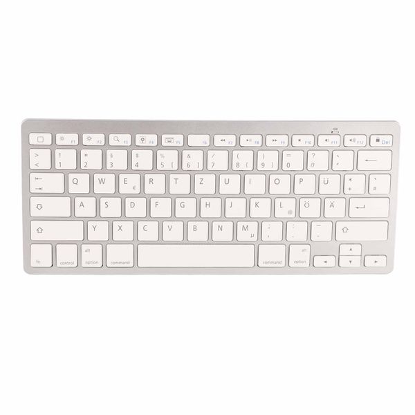 Bluetooth Keyboard Windows Slim German Silent