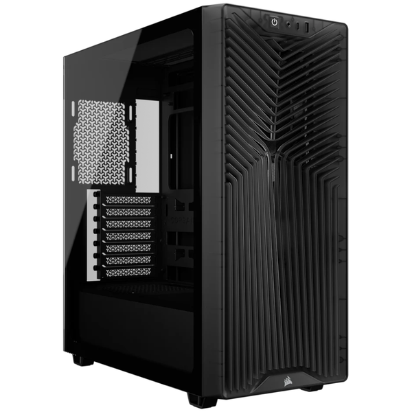 Corsair Computer Case - 3200D RS Mid-Tower ATX Gaming PC Case Smoke Grey