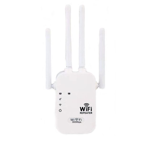 IPSTYLE 300Mbps Wi-Fi Range Extender 2.4GHz 4 Antennas Network Expander