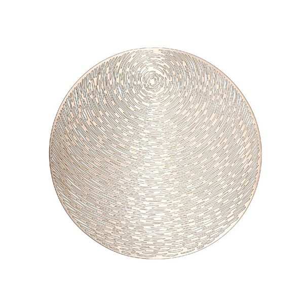 Placemat 6 Piece 38cm Round Modern