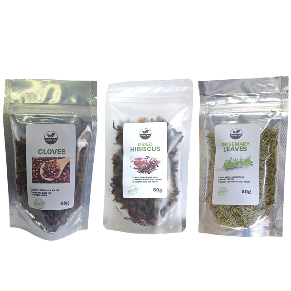 Hibiscus, Cloves and Rosemary Combo