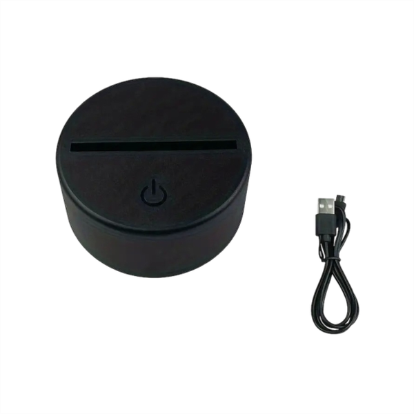 3D LED night Light Base