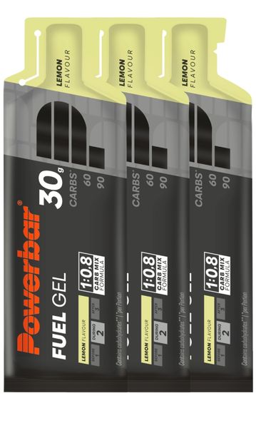 PowerBar Fuel Gel 30 Lemon (3 Pack)