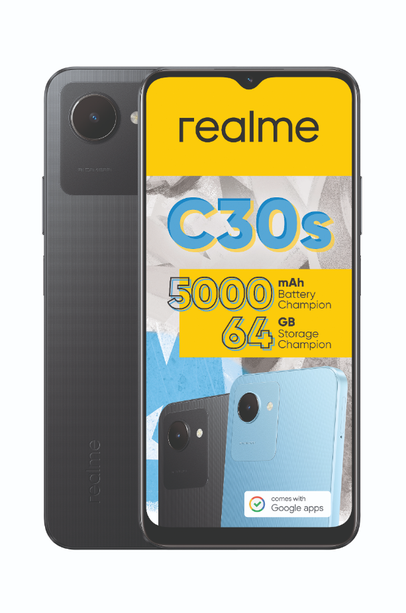 Realme C30s 64GB LTE Dual Sim - Stripe Black