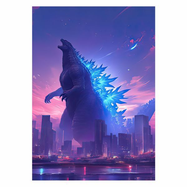 Purple City Monster - A1 Poster