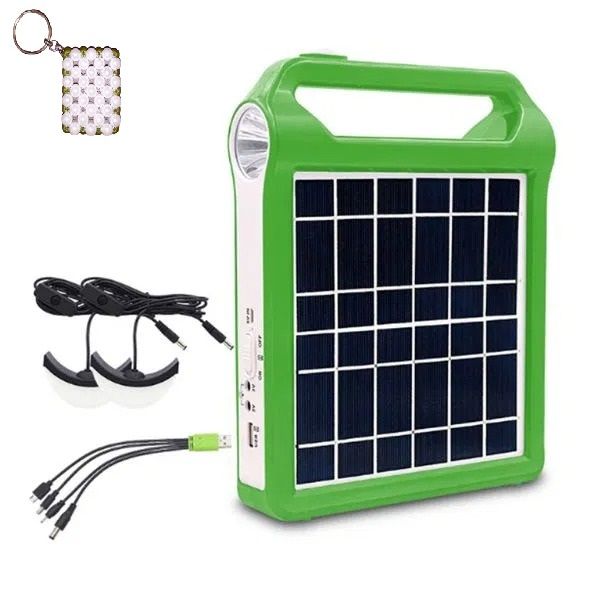 Portable USB Port Solar Powered Combination Light+Key Holder