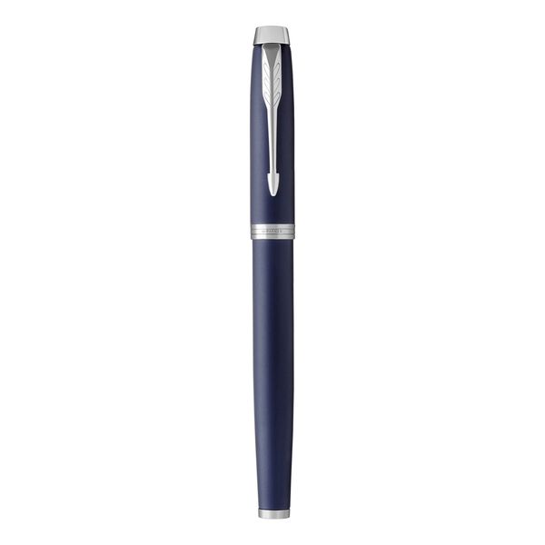 Parker IM Fountain Pen - Matte Blue Chrome Trim