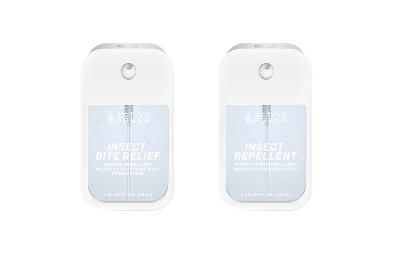 Active Fresh Insect Protection and Relief Pocket Combo