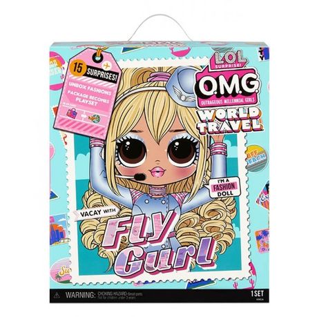 L.O.L Surprise O.M.G Travel Doll Fly Gurl Shop Today. Get it Tomorrow takealot