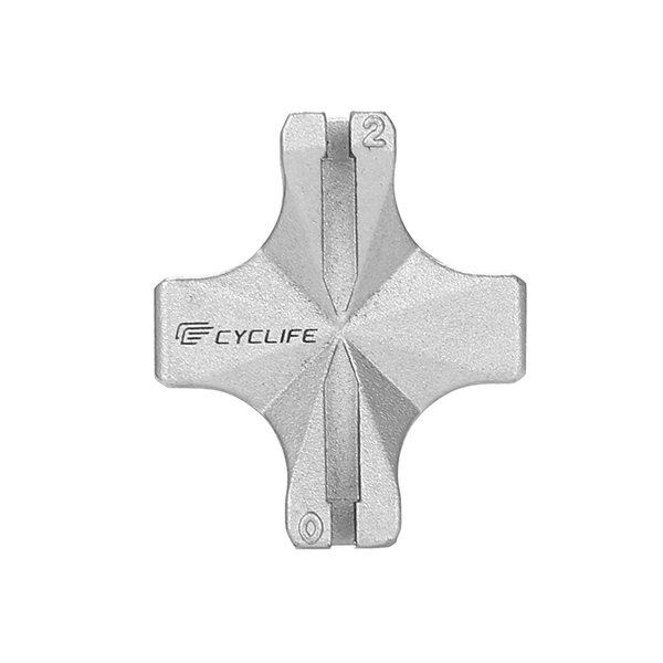 CYCLIFE Advanced Bicycle Spoke Wrench is Suitable for High-Tensile Wire Br