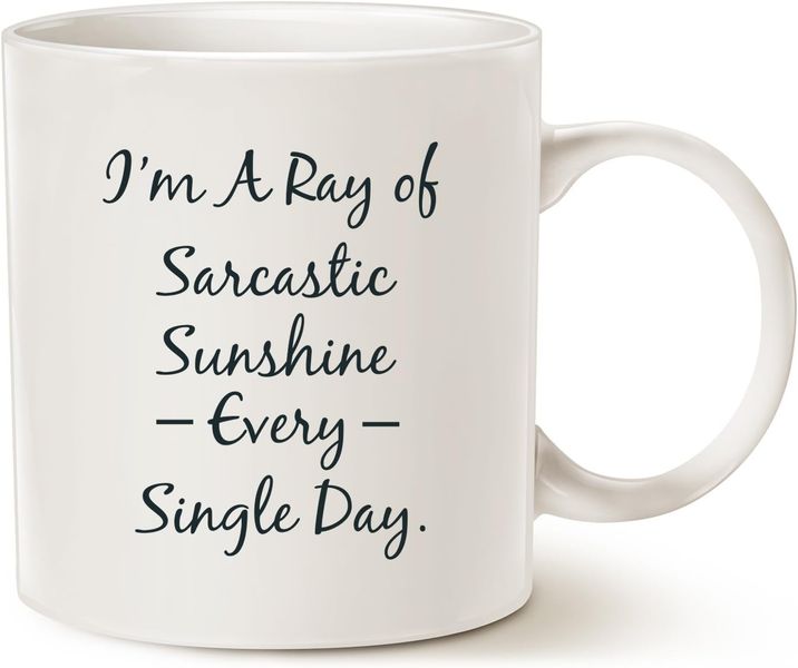 Sarcastic sunshine-Father's day-Valentines-Mother's day-Christmas Mug