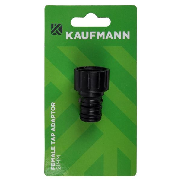 Kaufmann - Female Tap Adaptor - Gardening - 12.5mm-15mm - Bulk Pack of 20