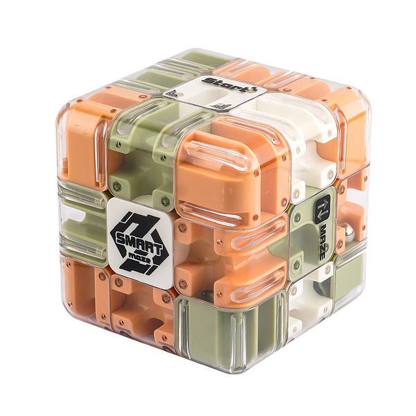 3D Maze Cube Puzzle for Kids 8-12, Education Sensory Toys,Color-Match Game
