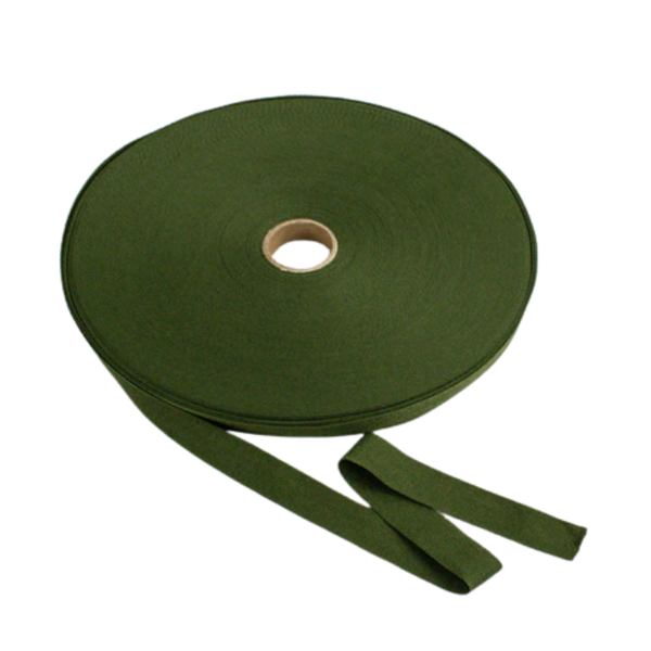 25Mm Polyester Binding - Army Green
