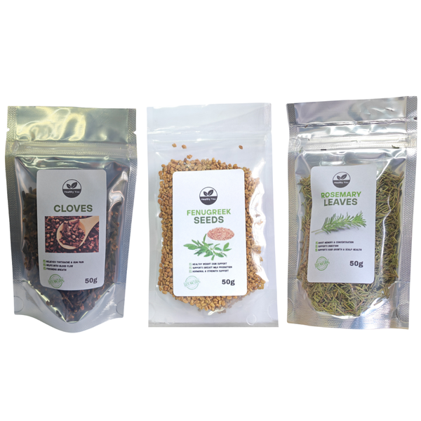 Rosemary leaves and Cloves and Fenugreek Seeds Combo