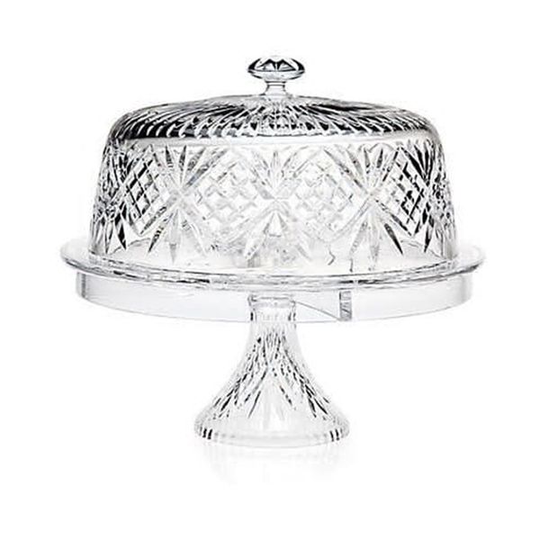 stylish Crystal 6 In 1 Cake Stand- Cake Dome