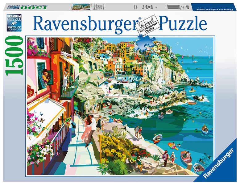 Ravensburger 1500Pc Puzzle In Love With Cinque Terre