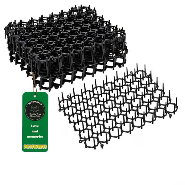 12 Pcs Cat Scat Mat With Spikes Cat Repellent Mat with Spikes - 34×42cm