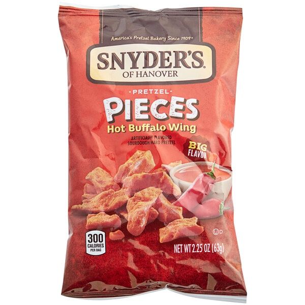 Snyder's of Hanover Pretzel Pieces Hot Buffalo Wings Flavoured - 63g