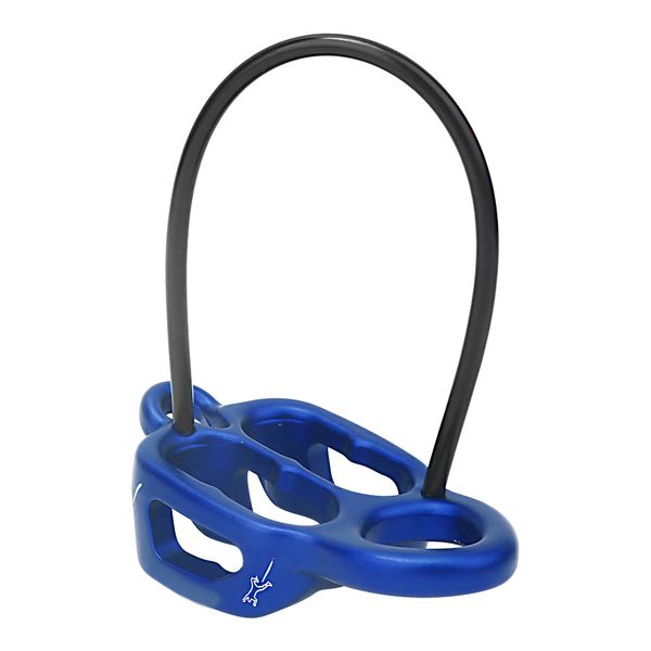 Blue ATC Guide Belay Device for Rock Climbing