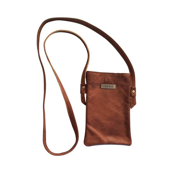 Genuine Leather Crossbody - Cellphone Sling Handbag - for Women| MIRELLE