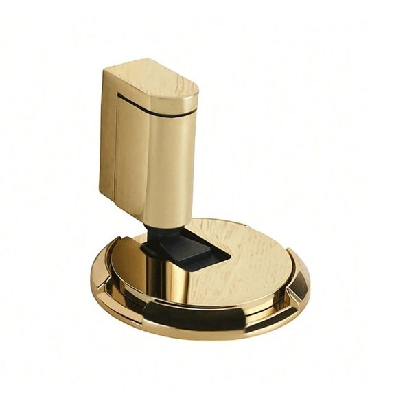 Heavy Duty Windproof Stainless Steel Door Stopper - Yellow Gold