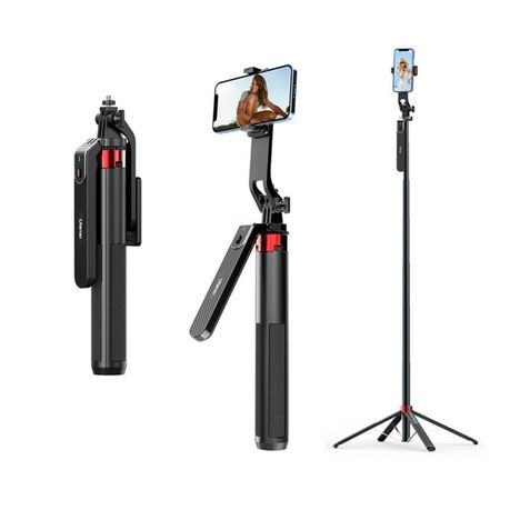 Ulanzi MA09 Extendable Selfie-Stick Tripod with Bluetooth Remote Control Image