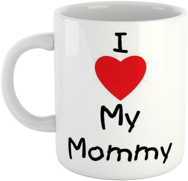 I love mom- Father's day-Mother's day- Valentines-Charistmas Mug