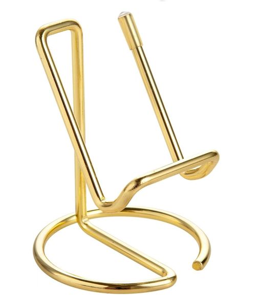 Cell Phone Iron Stand Holder, Rose Gold Universal Portable Tablets Holder