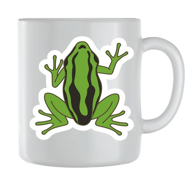 Grass Coffee Mugs for Men Women Trendy Frog Lover Graphic Toad Cup Gift 198