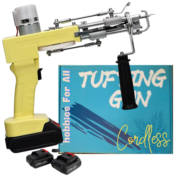 Cordless Tufting Gun KRT 2in1 Cut Pile &amp; Loop Pile
