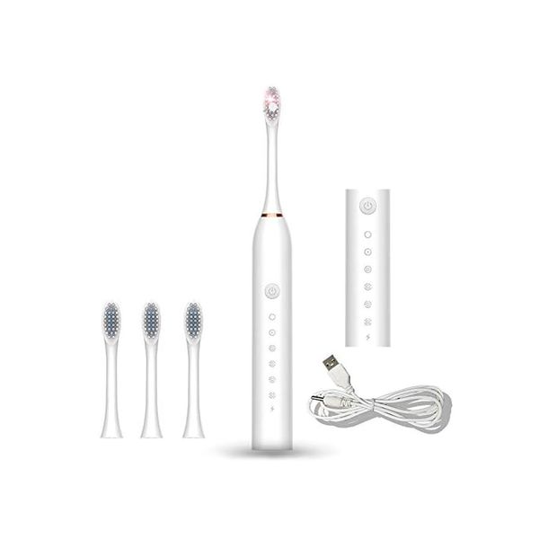 Smart Toothbrush - USB Rechargeable+4 Brush Heads