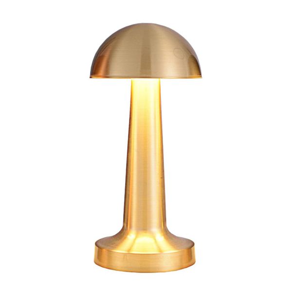 Rechargeable Gold Lamp - LED, Portable, Stylish