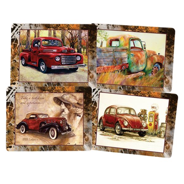 Vintage Cars Placemats