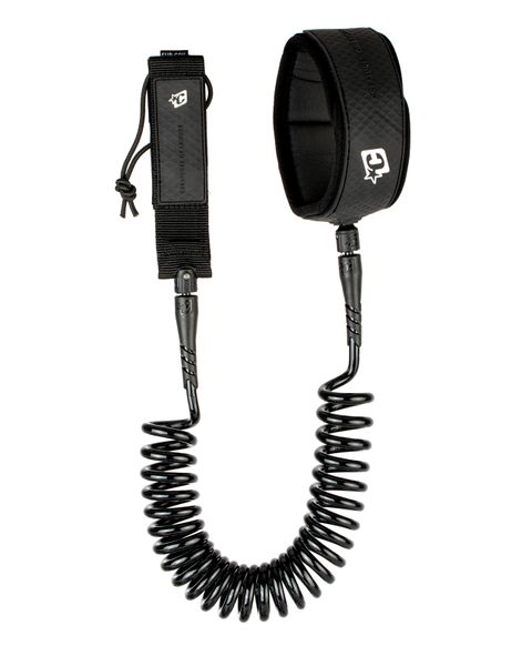 Creatures Sup Knee Coil Leash 10 : Black Black