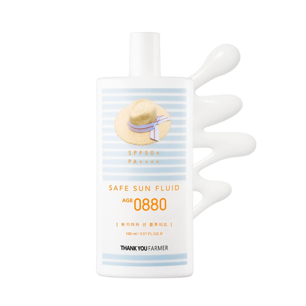 Thank You Farmer 0880 Safe Sun Fluid SPF50+ PA++++