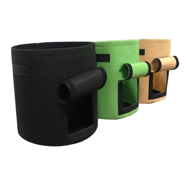 3 Pack Garden Potato Carrot Grow Bags Vegetable Planting Pots