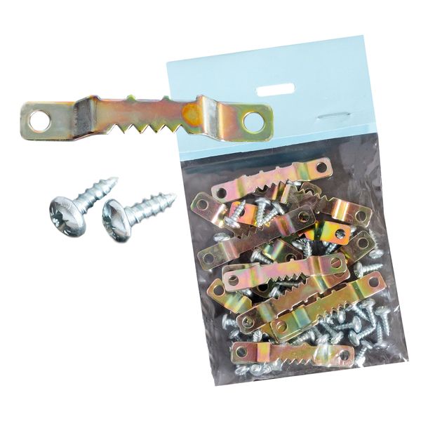 Sawtooth Picture Hangers &amp; Screws - Medium - 20 pack