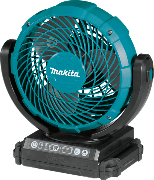 Makita - Cordless Portable Fan (18V) with Battery (5.0Ah) and Charger