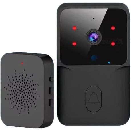 Pro Smart WiFi Video Doorbell Camera with Night Vision, Water Resistant Image