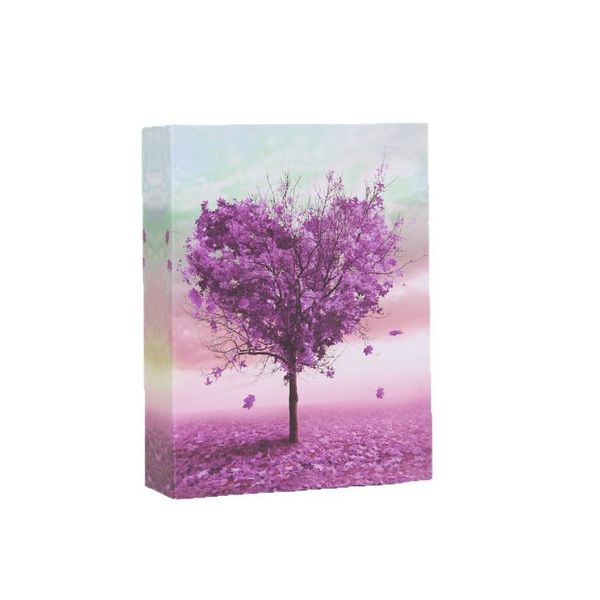 Heart-Shaped Photo Album - 100 Sheets, 4R Size, Fresh Design for Her
