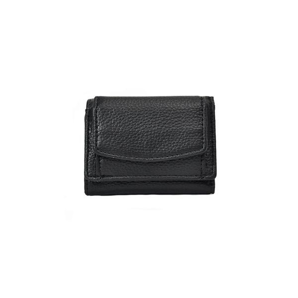 Women's Genuine Leather Small Card Holder Wallet