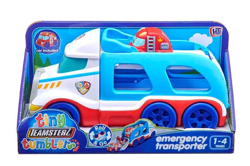 Teamsterz Tiny Teamsterz Emergency Trans with 1 Car